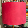 Melting Pot - Lampenkap Magenta Velours 50x40cm Melting Pot - Lampenkap Magenta Velours 50x40cm