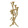 Melting Pot - Kandelaar Abazia Aluminium Goud 22x13x42cm 4 armen Melting Pot - Kandelaar Abazia Aluminium Goud 22x13x42cm 4 armen