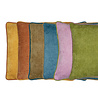 Mars & More - Kussen Oker met Roest Bies 45x45cm Mars & More - Kussen Oker met Roest Bies 45x45cm