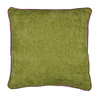 Kussen Lime met Roze Bies 45x45cm Kussen Lime met Roze Bies 45x45cm
