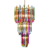 Colmore - Lamp Kroonluchter Pegels Glas Multicolor B47xH74cm Colmore - Lamp Kroonluchter Pegels Glas Multicolor B47xH74cm