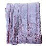 Melting Pot - Plaid Strepen Nep Bont Roze 130x170cm Melting Pot - Plaid Strepen Nep Bont Roze 130x170cm