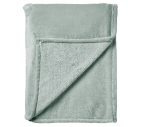 Melting Pot - Plaid Charlie Fleece XL 200x220cm Jade Groen Melting Pot - Plaid Charlie Fleece XL 200x220cm Jade Groen