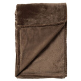 Melting Pot - Plaid Charlie Fleece XL 200x220cm Chocola Bruin Melting Pot - Plaid Charlie Fleece XL 200x220cm Chocola Bruin