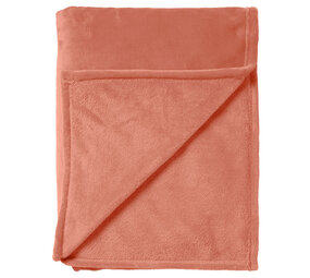 Melting Pot - Plaid Charlie Fleece XL 200x220cm Muted Clay Zalm Melting Pot - Plaid Charlie Fleece XL 200x220cm Muted Clay Zalm