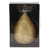 Melting Pot - Kerstbal Engel Glitter Goud + LED Lampjes 9x16cm Melting Pot - Kerstbal Engel Glitter Goud + LED Lampjes 9x16cm