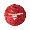 Melting Pot - Kerstbal Engel Glitter Rood + LED Lampjes 9x16cm Melting Pot - Kerstbal Engel Glitter Rood + LED Lampjes 9x16cm