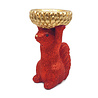 Melting Pot - Schaaltje Eekhoorn Glitter Groen en Rood 23cm Melting Pot - Schaaltje Eekhoorn Glitter Groen en Rood 23cm
