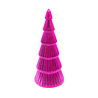 Melting Pot - Kerstboompjes + LED Lampjes Glas Metallic Pink 9x20cm 3 kleuren 3 vormen Melting Pot - Kerstboompjes + LED Lampjes Glas Metallic Pink 9x20cm 3 kleuren 3 vormen