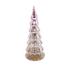 Melting Pot - Kerstboompjes + LED Lampjes Glas Metallic Pink 9x20cm 3 kleuren 3 vormen Melting Pot - Kerstboompjes + LED Lampjes Glas Metallic Pink 9x20cm 3 kleuren 3 vormen