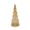 Melting Pot - Kerstboompjes + LED Lampjes Glas Metallic 9x20cm Goud en Groen 3 vormen Melting Pot - Kerstboompjes + LED Lampjes Glas Metallic 9x20cm Goud en Groen 3 vormen