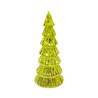 Melting Pot - Kerstboompjes + LED Lampjes Glas Metallic 9x20cm Goud en Groen 3 vormen Melting Pot - Kerstboompjes + LED Lampjes Glas Metallic 9x20cm Goud en Groen 3 vormen