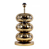Diga Colmore Tafellamp 3 Bollen Ovaal Goud Metaal RVS 26x56cm Diga Colmore Tafellamp 3 Bollen Ovaal Goud Metaal RVS 26x56cm