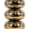 Diga Colmore Tafellamp 3 Bollen Ovaal Goud Metaal RVS 26x56cm Diga Colmore Tafellamp 3 Bollen Ovaal Goud Metaal RVS 26x56cm
