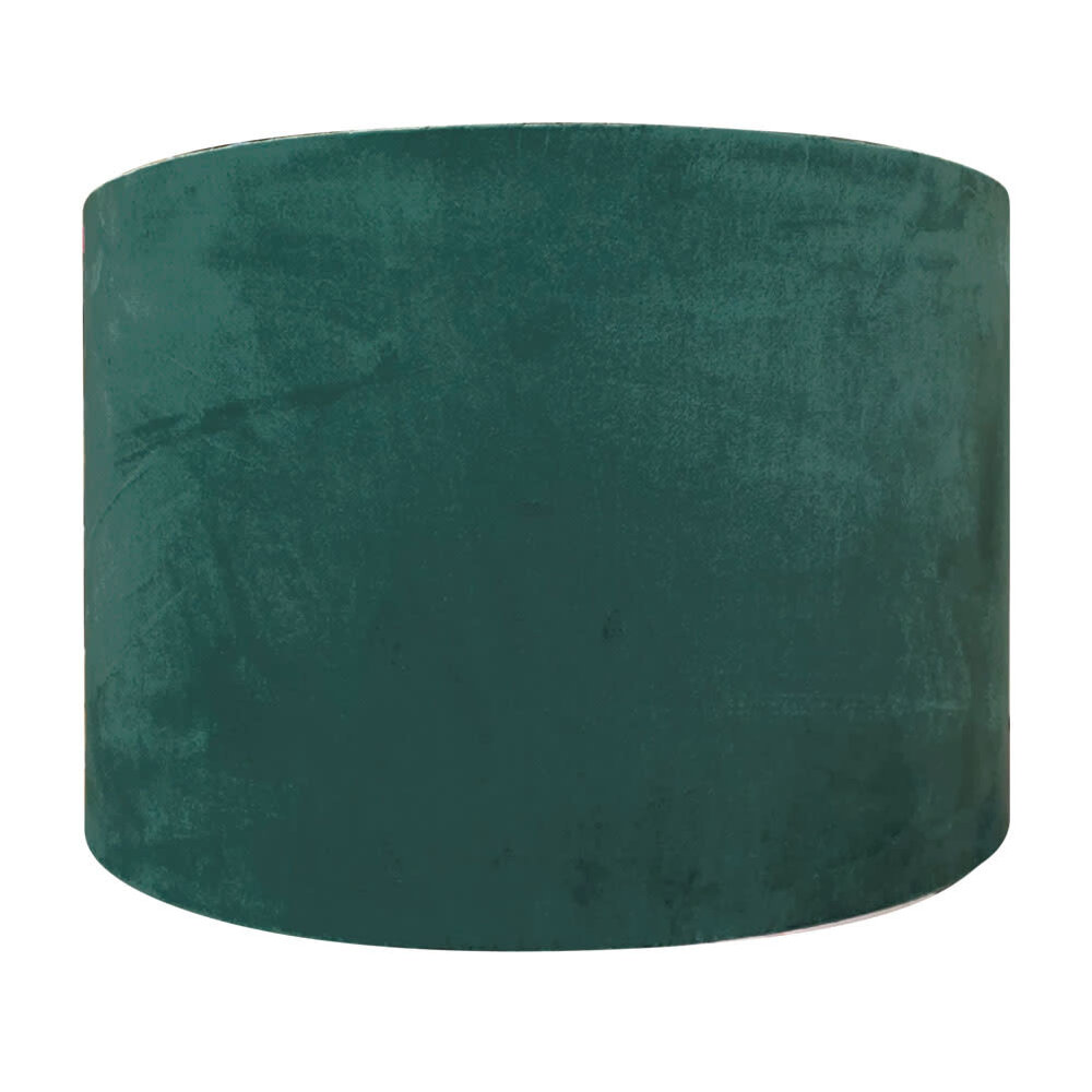 Melting Pot - Lampenkap Velvet Donker Groen B40xH25cm Melting Pot - Lampenkap Velvet Donker Groen B40xH25cm