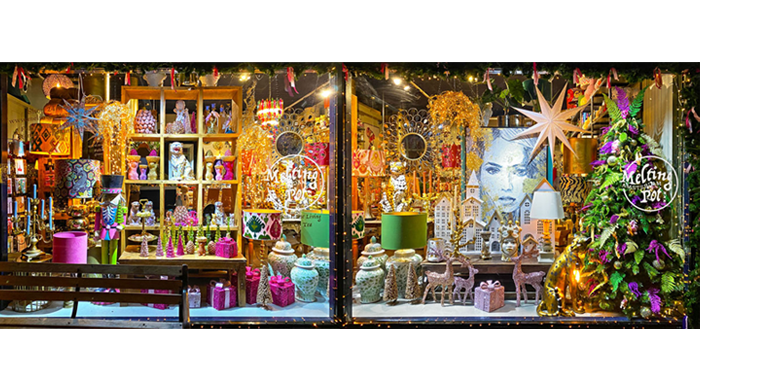 NU TE ZIEN: De etalage styling voor kerst 2023