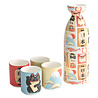 Melting Pot - Sake Set Kawaii Japan Groot in cadeau doos Melting Pot - Sake Set Kawaii Japan Groot in cadeau doos