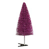 Melting Pot - Kerstboompje Glitter Fuchsia met Clip 18cm Melting Pot - Kerstboompje Glitter Fuchsia met Clip 18cm