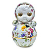 Lammers en Lammers Wiebelpop Bloemen Vaas 16x27cm Lammers en Lammers Wiebelpop Bloemen Vaas 16x27cm