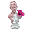 Lammers en Lammers Buste Roze Wit H29cm Lammers en Lammers Buste Roze Wit H29cm