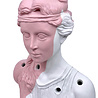 Lammers en Lammers Buste Roze Wit H29cm Lammers en Lammers Buste Roze Wit H29cm