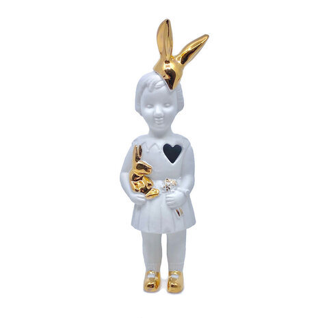 Lammers en Lammers - Bunny Wit 14cm Lammers en Lammers - Bunny Wit 14cm