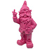 Beeld Kabouter F*ck You Fuchsia 16x32cm Beeld Kabouter F*ck You Fuchsia 16x32cm