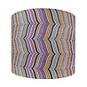 Diga Colmore Lampenkap Stripes Multicolor Transparant B40xH33cm Diga Colmore Lampenkap Stripes Multicolor Transparant B40xH33cm