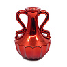 Melting Pot - Vaasje Jada Metallic Rood 18cm in 3 vormen Melting Pot - Vaasje Jada Metallic Rood 18cm in 3 vormen