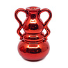 Melting Pot - Vaasje Jada Metallic Rood 18cm in 3 vormen Melting Pot - Vaasje Jada Metallic Rood 18cm in 3 vormen