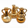 Melting Pot - Vaasje Jada Metallic Goud 18cm in 3 vormen Melting Pot - Vaasje Jada Metallic Goud 18cm in 3 vormen