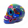 Melting Pot - Beeld Mexicaanse Schedel L Paars Multicolor 16cm Melting Pot - Beeld Mexicaanse Schedel L Paars Multicolor 16cm