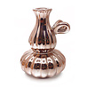 Melting Pot - Vaasje Jada Metallic Champagne 18cm 3 vormen Melting Pot - Vaasje Jada Metallic Champagne 18cm 3 vormen