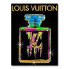 Melting Pot - Glasschilderij Louis Vuitt Goudfolie Mulricolor on 60x80cm Melting Pot - Glasschilderij Louis Vuitt Goudfolie Mulricolor on 60x80cm