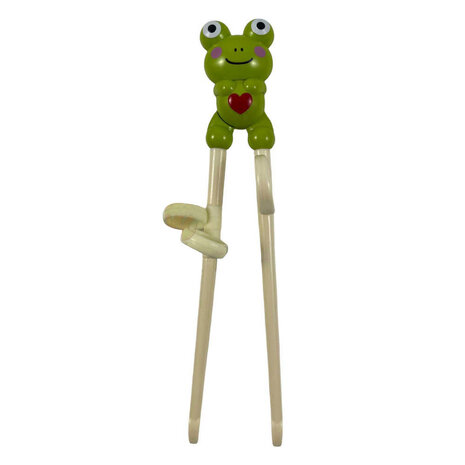 Tokyo Design Studio - Kinder Eetstokjes Kikker Groen – Leer Eten met Chopsticks Tokyo Design Studio - Kinder Eetstokjes Kikker Groen – Leer Eten met Chopsticks