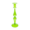 Melting Pot - Kandelaar Karakum Glas 28cm Licht Groen in 2 vormen Melting Pot - Kandelaar Karakum Glas 28cm Licht Groen in 2 vormen