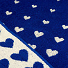Bunzlau Castle Handdoek Hartjes Koninklijk Blauw Bunzlau Castle Handdoek Hartjes Koninklijk Blauw