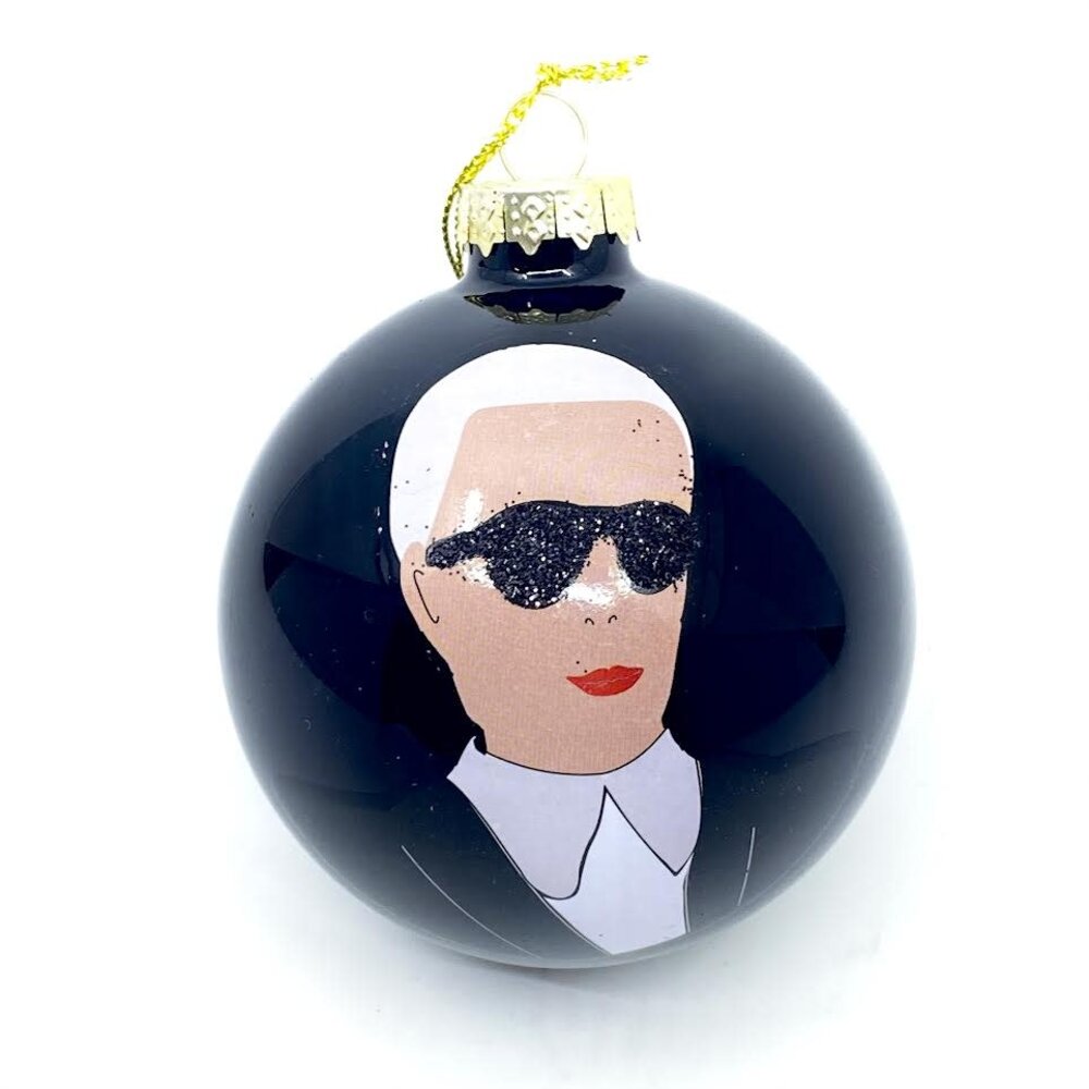 Melting Pot - Kerstbal Karl Lagerfeld Doosje 6 stuks Melting Pot - Kerstbal Karl Lagerfeld Doosje 6 stuks