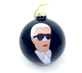 Melting Pot - Kerstbal Karl Lagerfeld Doosje 6 stuks Melting Pot - Kerstbal Karl Lagerfeld Doosje 6 stuks