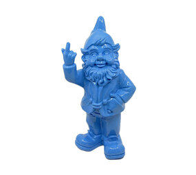 Melting Pot - Beeldje Kabouter F*ck You Blauw 20cm Melting Pot - Beeldje Kabouter F*ck You Blauw 20cm