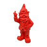 Melting Pot - Beeldje Kabouter Fuck You Rood 20cm Melting Pot - Beeldje Kabouter Fuck You Rood 20cm