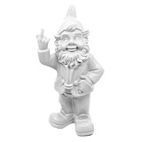 Melting Pot - Beeldje Kabouter F*ck You Wit 32cm Melting Pot - Beeldje Kabouter F*ck You Wit 32cm