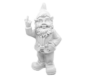 Melting Pot - Beeldje Kabouter F*ck You Wit 32cm