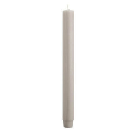 Rustik Lys - Dinerkaars Licht Linnen 2.6x30cm – Taps Toelopend Rustik Lys - Dinerkaars Licht Linnen 2.6x30cm – Taps Toelopend