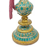 Werns - Kandelaar Papegaai Donker Roze met Gouden Details 14x40cm - Decoratieve Kaarsenhouder Werns - Kandelaar Papegaai Donker Roze met Gouden Details 14x40cm - Decoratieve Kaarsenhouder