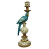 Werns - Kandelaar Papegaai Turquoise met Gouden Details 14x40cm - Links of Rechts Werns - Kandelaar Papegaai Turquoise met Gouden Details 14x40cm - Links of Rechts