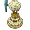 Werns - Kandelaar Papegaai Turquoise met Gouden Details 14x40cm - Links of Rechts Werns - Kandelaar Papegaai Turquoise met Gouden Details 14x40cm - Links of Rechts