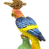 Werns - Kandelaar Papegaai Multicolor 14x40cm in 2 vormen Werns - Kandelaar Papegaai Multicolor 14x40cm in 2 vormen
