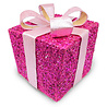 Melting Pot - Glitter Pakjes met Strik en LED lampjes div. kleuren in 3 maten Melting Pot - Glitter Pakjes met Strik en LED lampjes div. kleuren in 3 maten