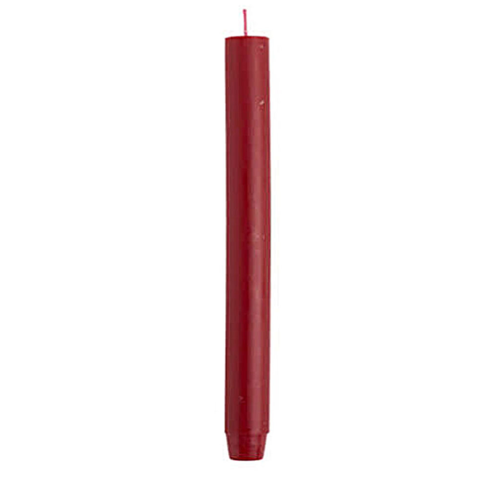 Rustik Lys - Dinerkaars Antiekrood 2.6x30cm – Taps Toelopend